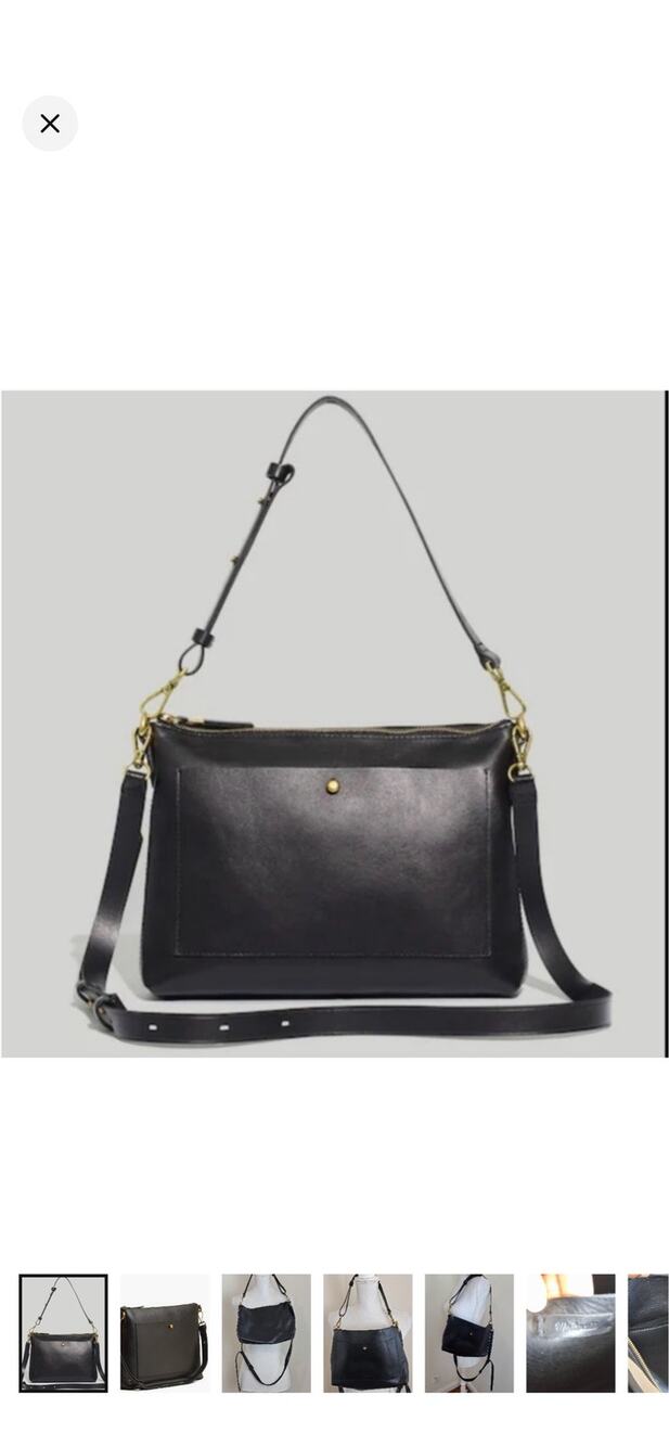 Madewell Transportation crossbody or  top handle bag